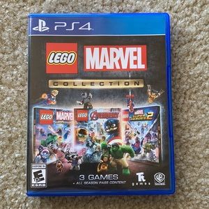 LEGO Marvel Collection for PS4 3 games in 1 video game